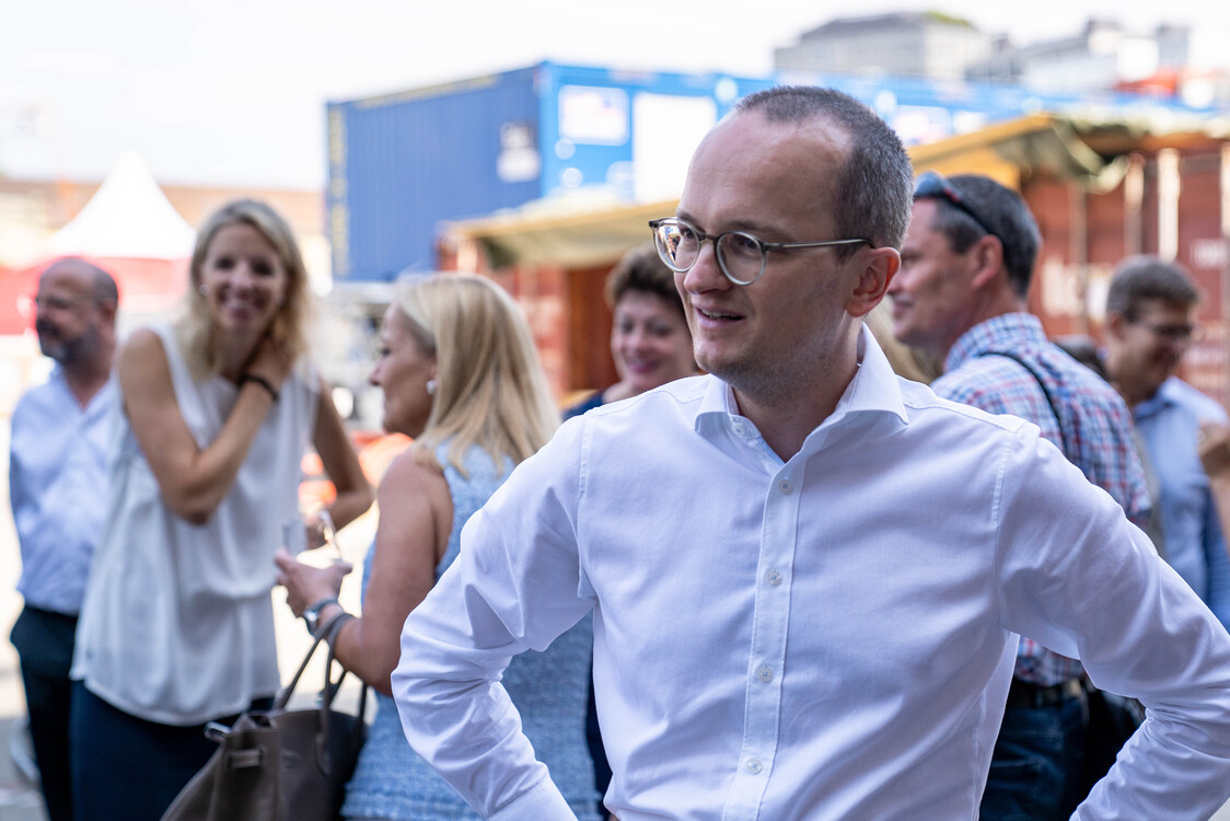 spatenstich umbau militärkaserne zürich, regierungsrat martin neukom (baudirektion)