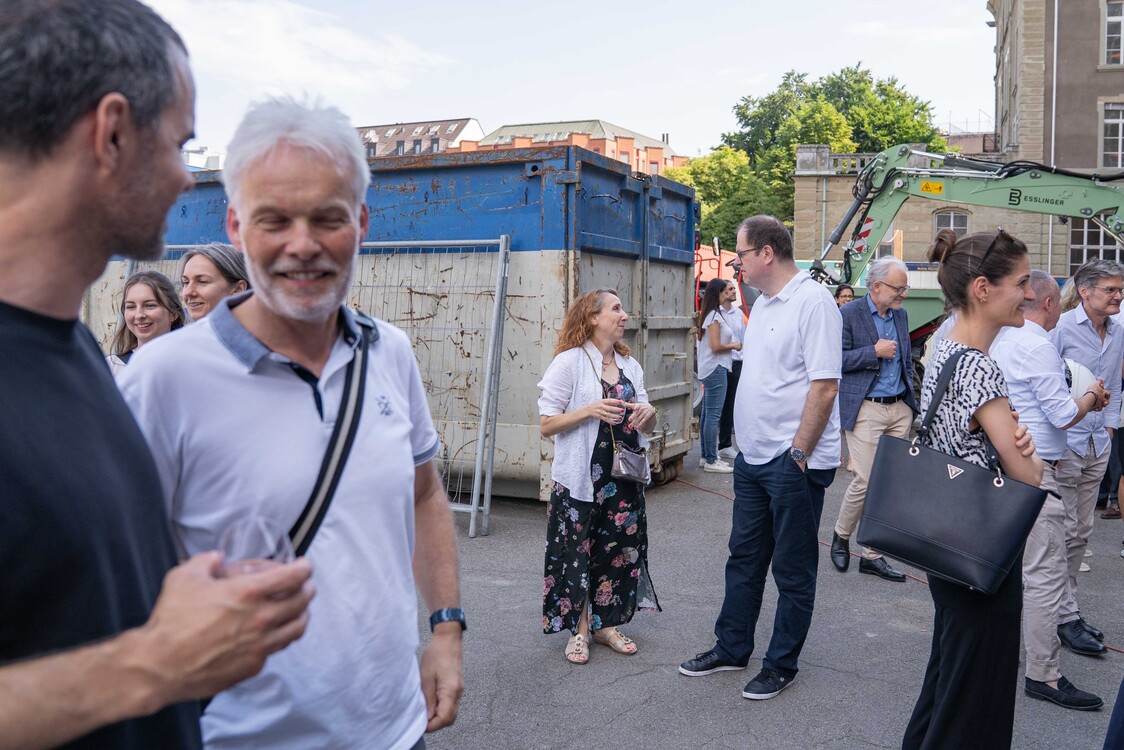 spatenstich umbau militärkaserne zürich, stephan berndt, rektor eb zürich, im gespräch mit angela martucci, mba kanton zürich